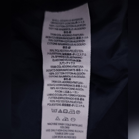 Free People Navy Embroidered Tribal Oversized Jacket Women's M Lagenlook Boho - Picture 7 of 10